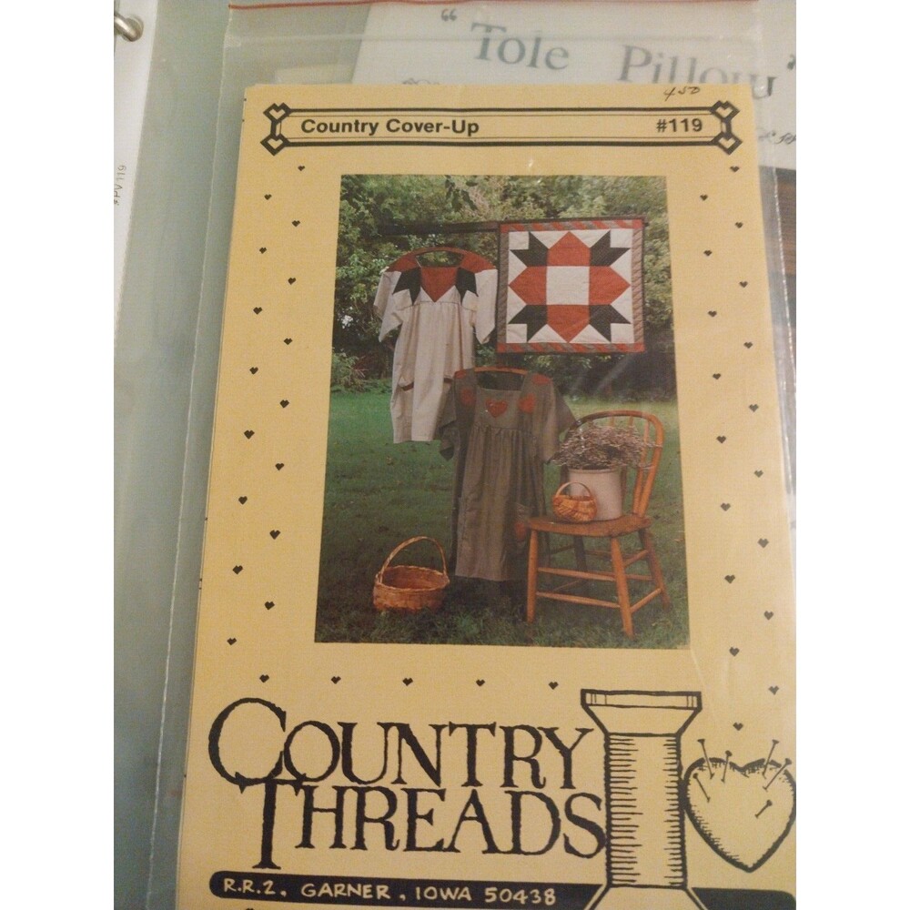Country Cover Up #119 Country Threads Vintage Quilt Pattern